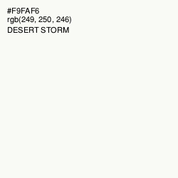#F9FAF6 - Desert Storm Color Image